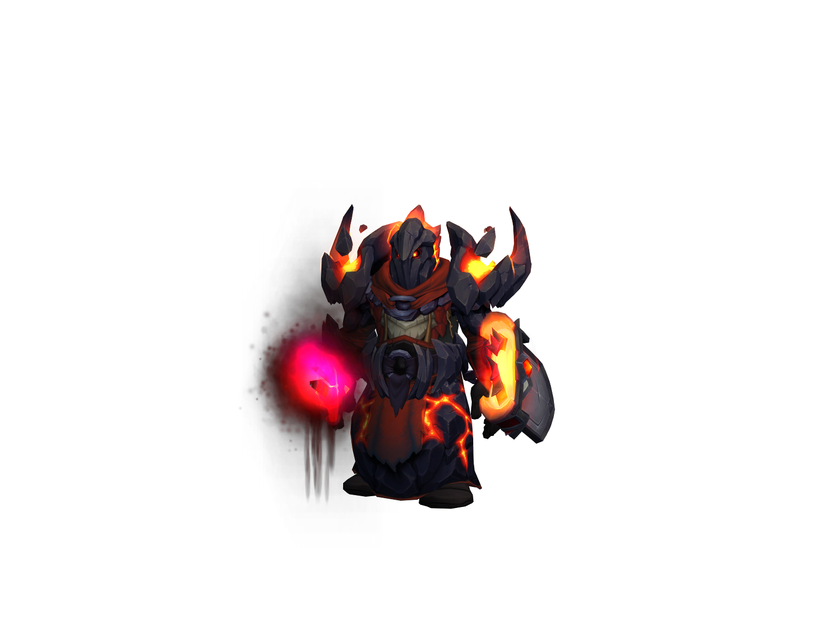 Groundfaults 3D character render