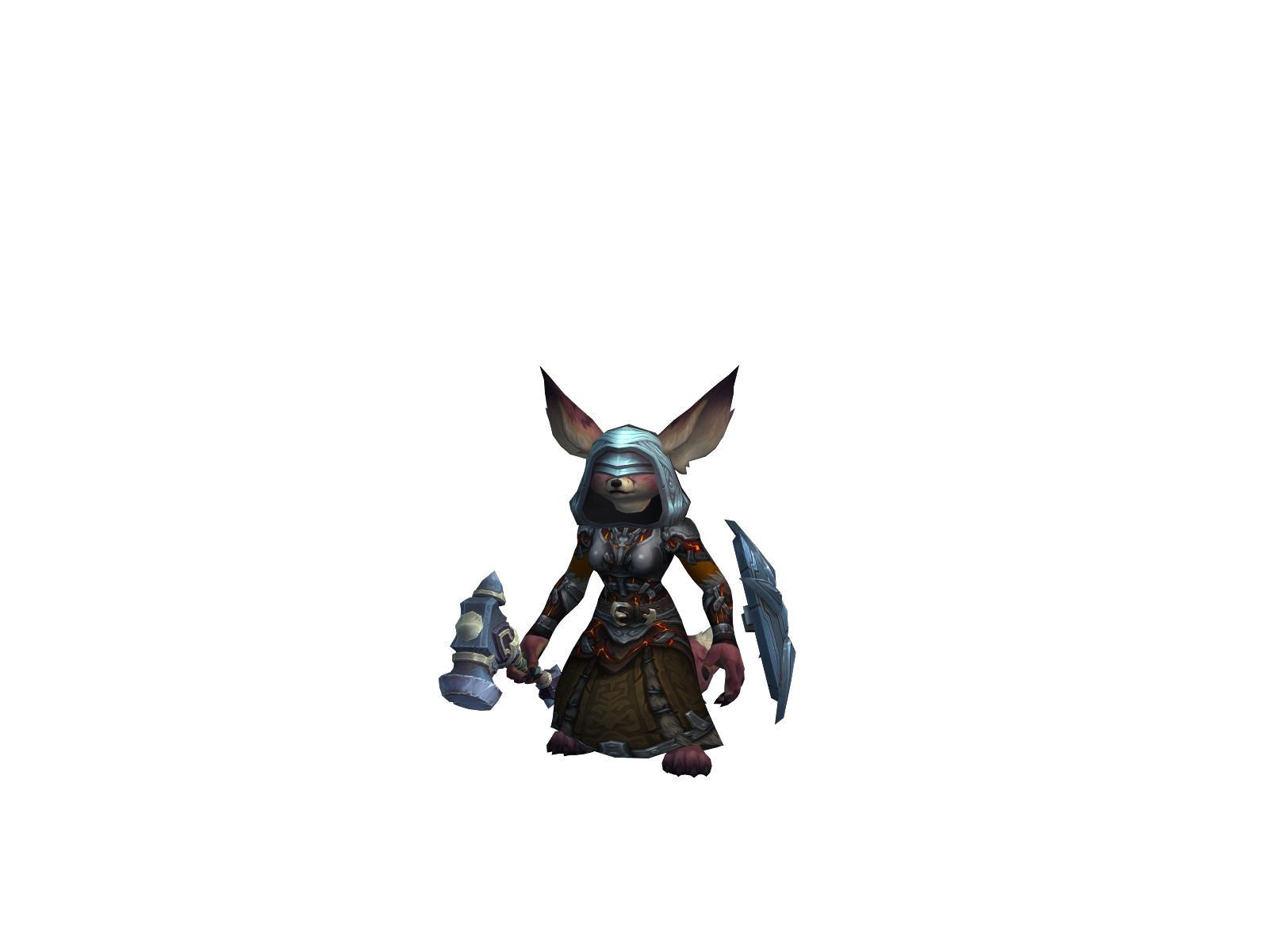 Xety 3D character render