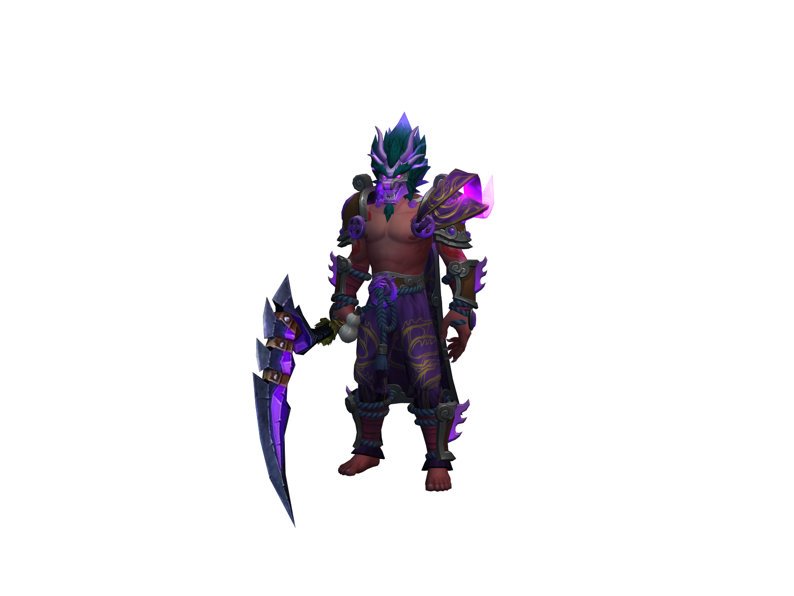 Røllø 3D character render
