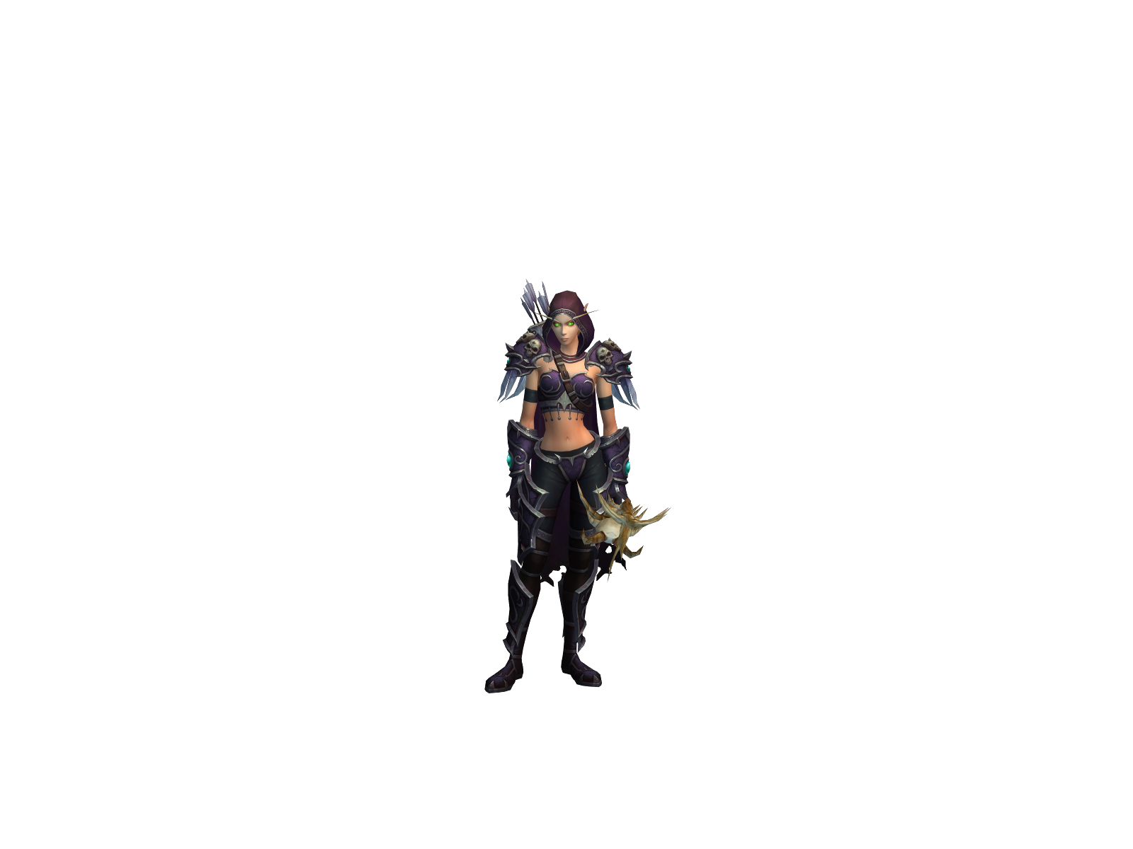 Traliri 3D character render