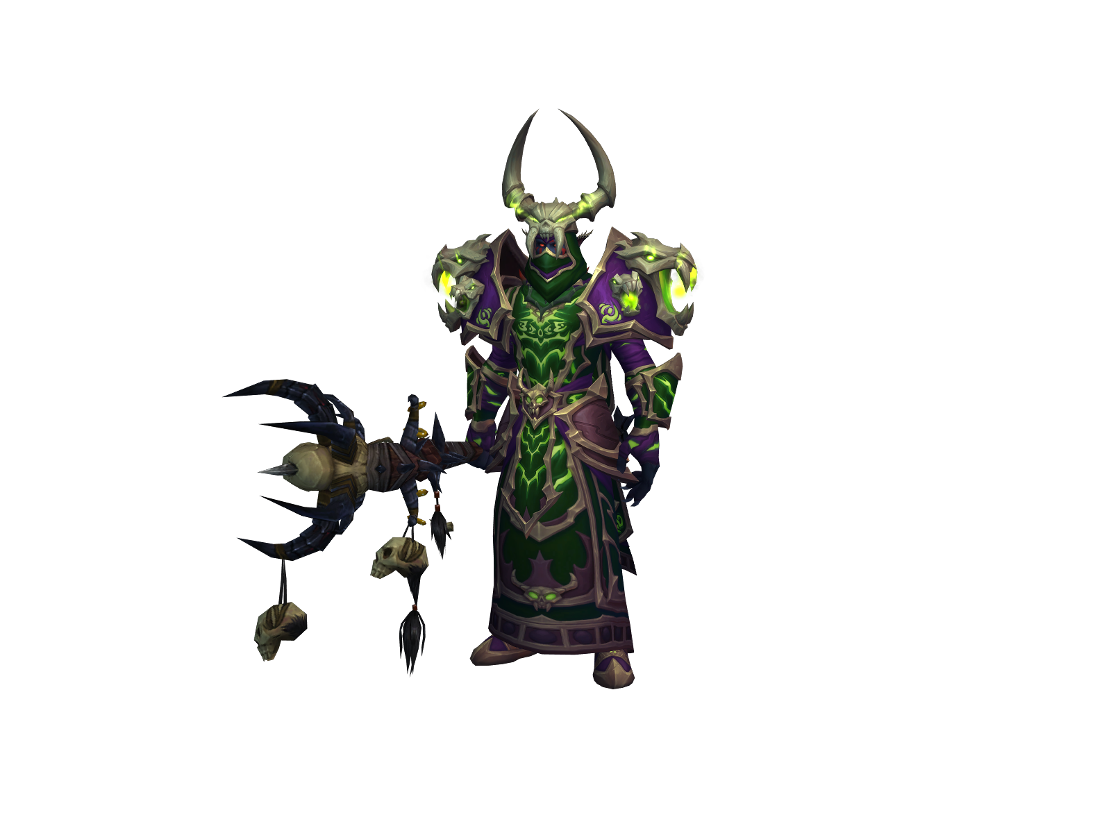 Mê 3D character render