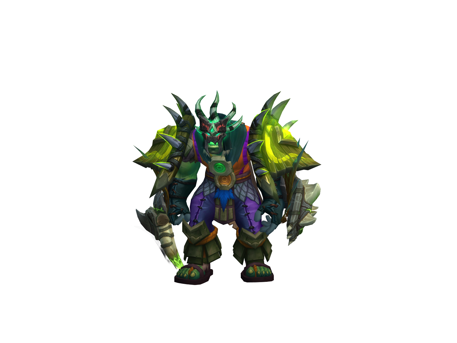 Garalath 3D character render