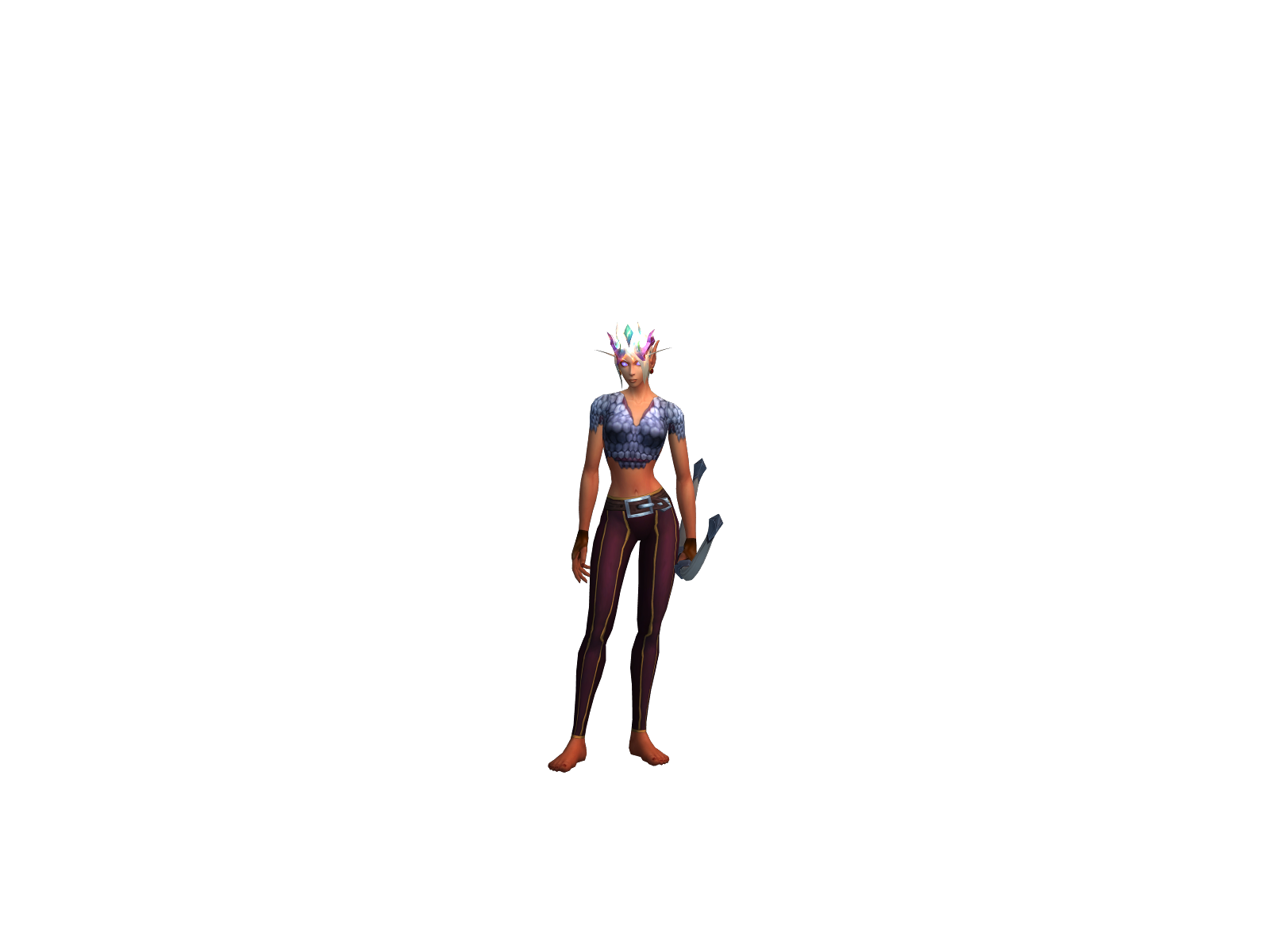 Dorilae 3D character render
