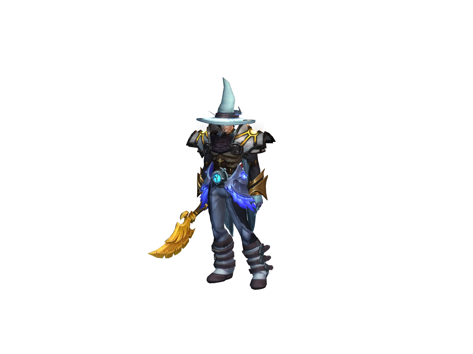 Bloodymager 3D character render