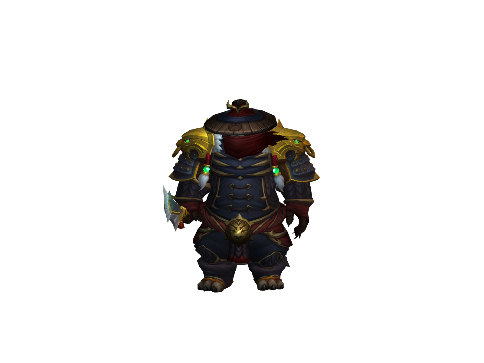 Kaliburr 3D character render