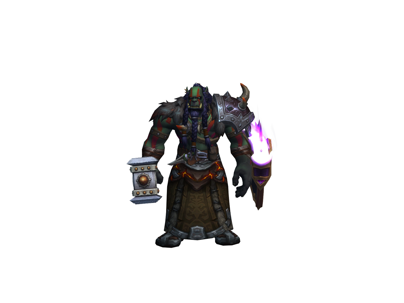 Sevrok 3D character render