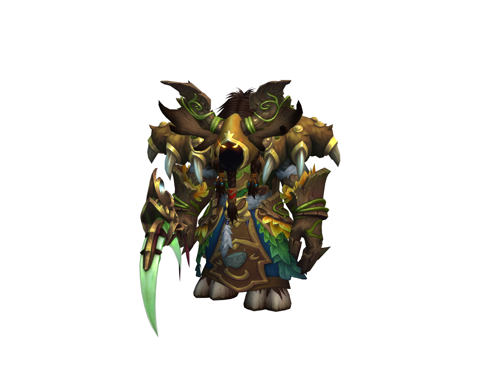 Valhalladru 3D character render