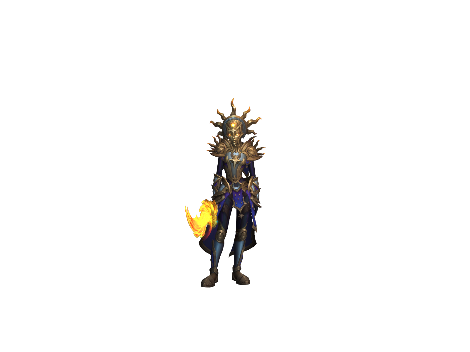 Mistty 3D character render