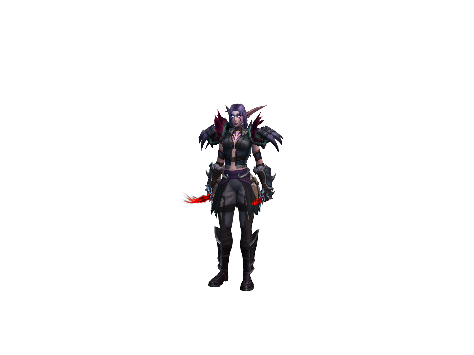 Nymphenie 3D character render