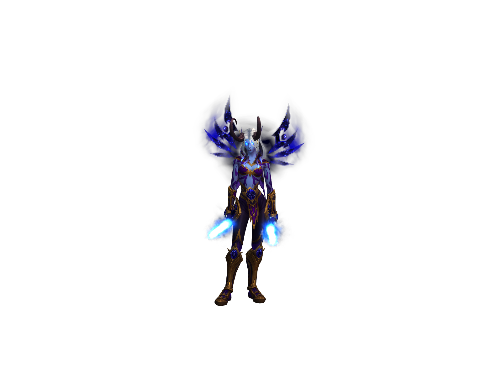 Voidwings 3D character render