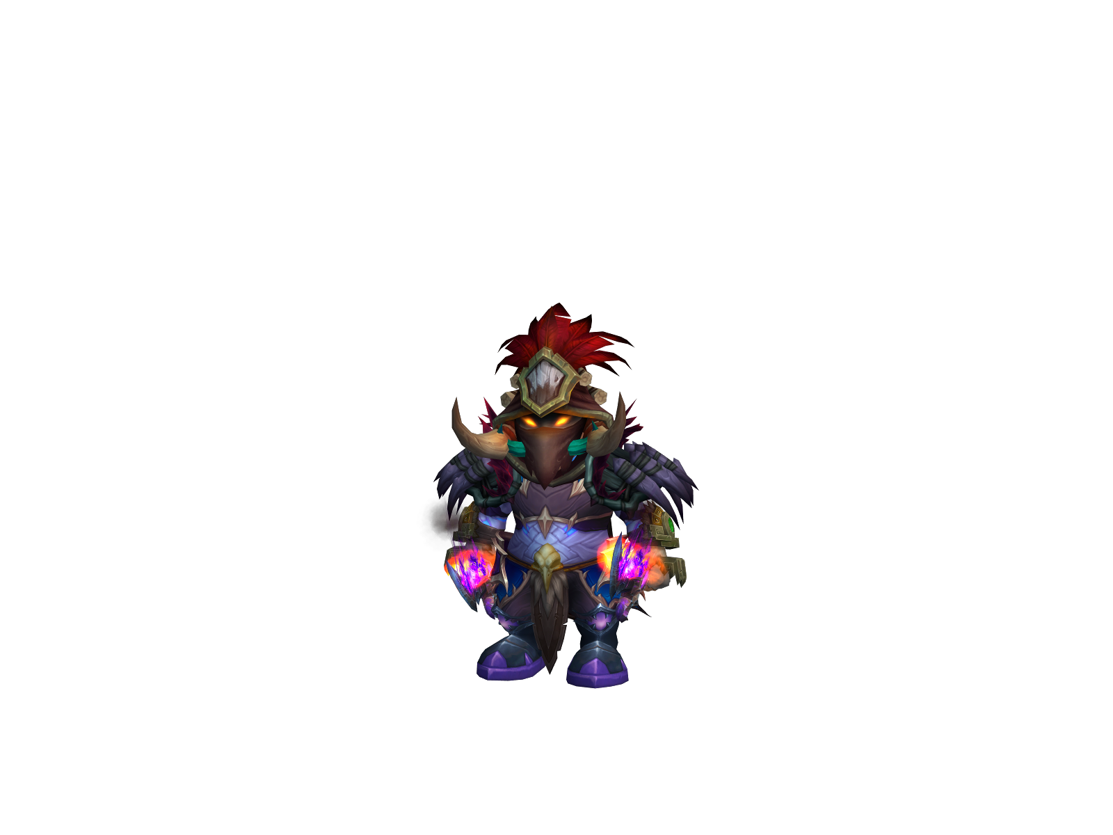 Gankall 3D character render
