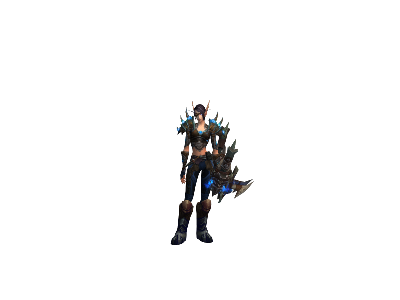 Akyriss 3D character render