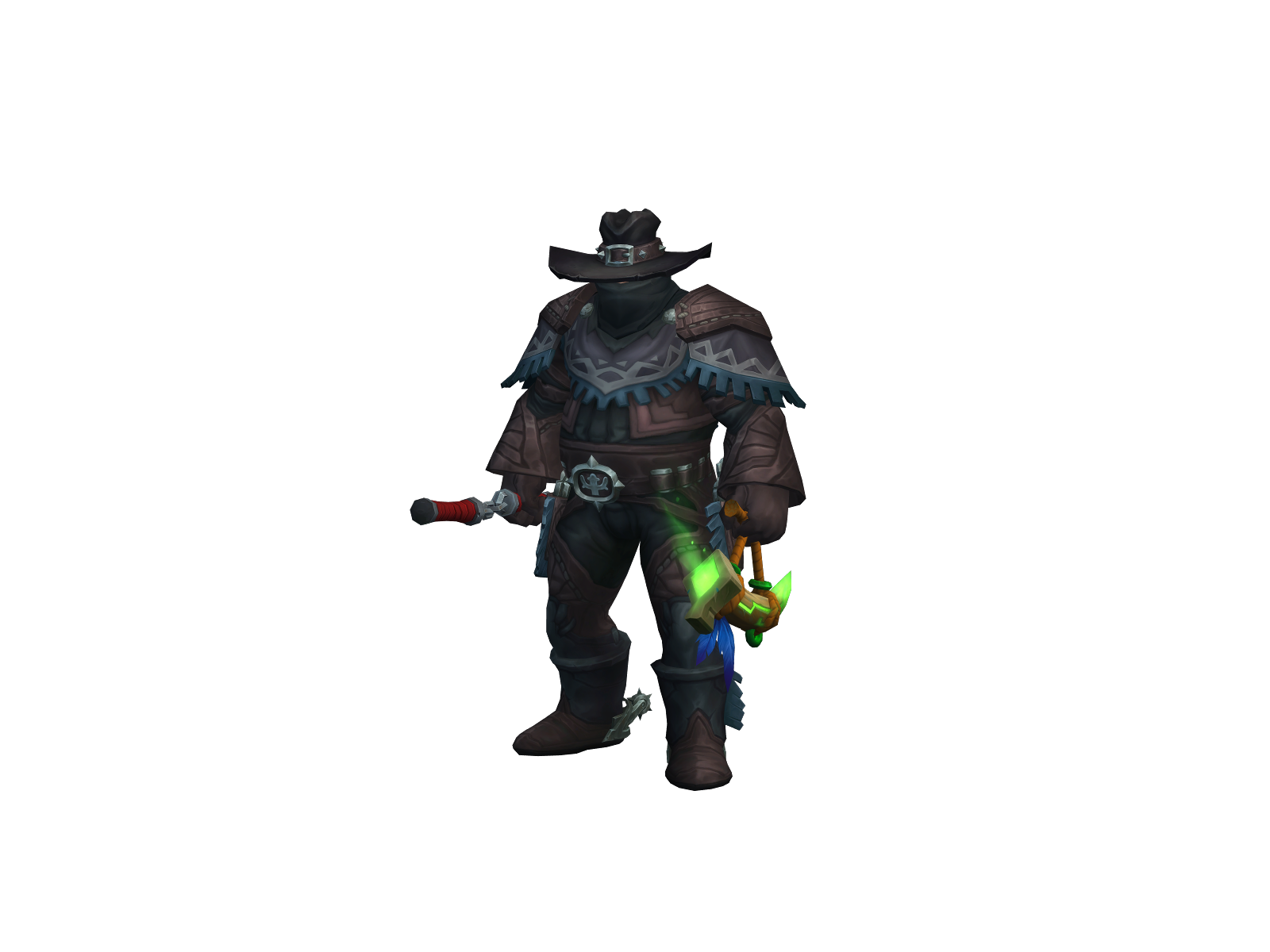 Beaubeau 3D character render