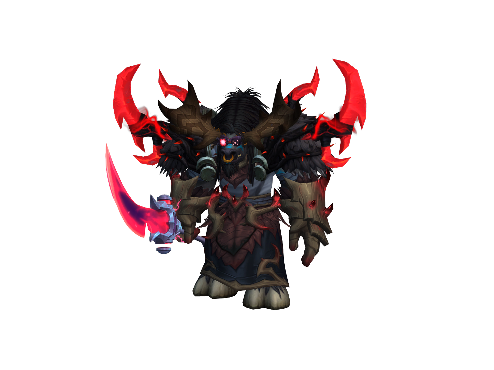 Boswallrug 3D character render