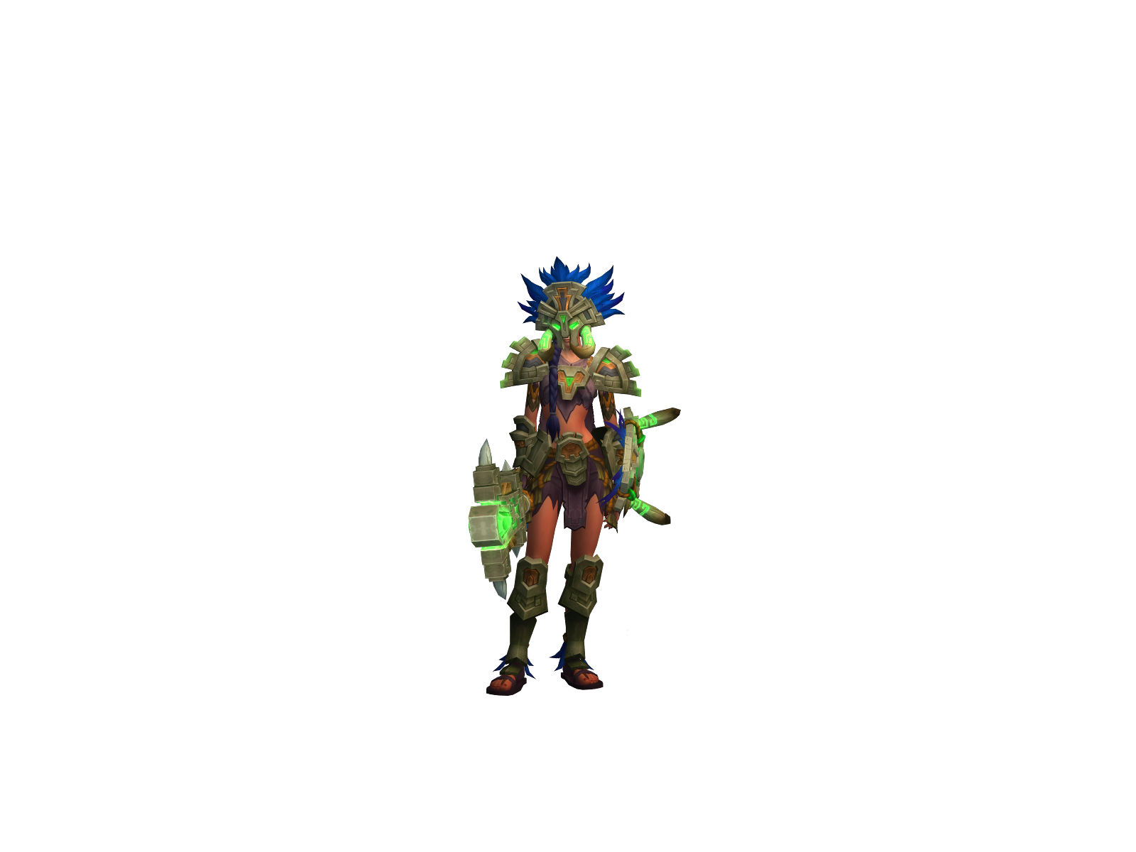 Amazonfba 3D character render