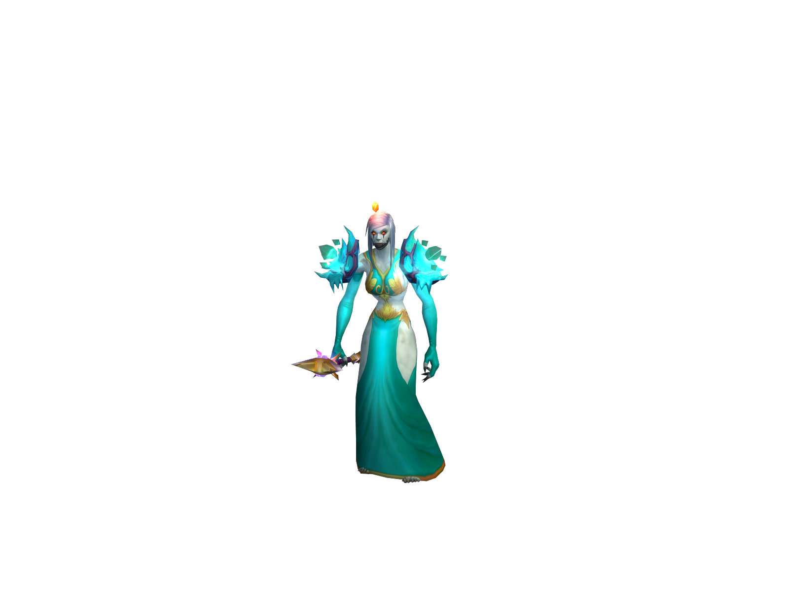 Shkwéan 3D character render