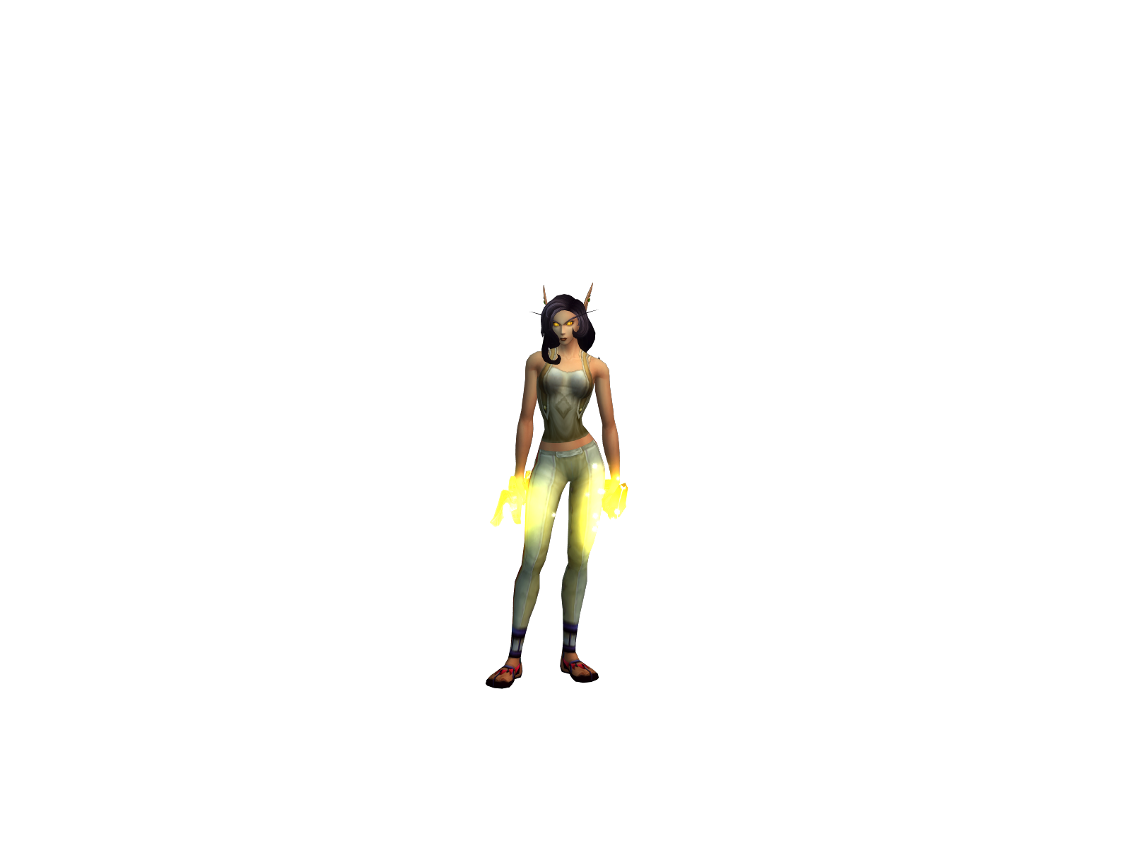 Whitney 3D character render