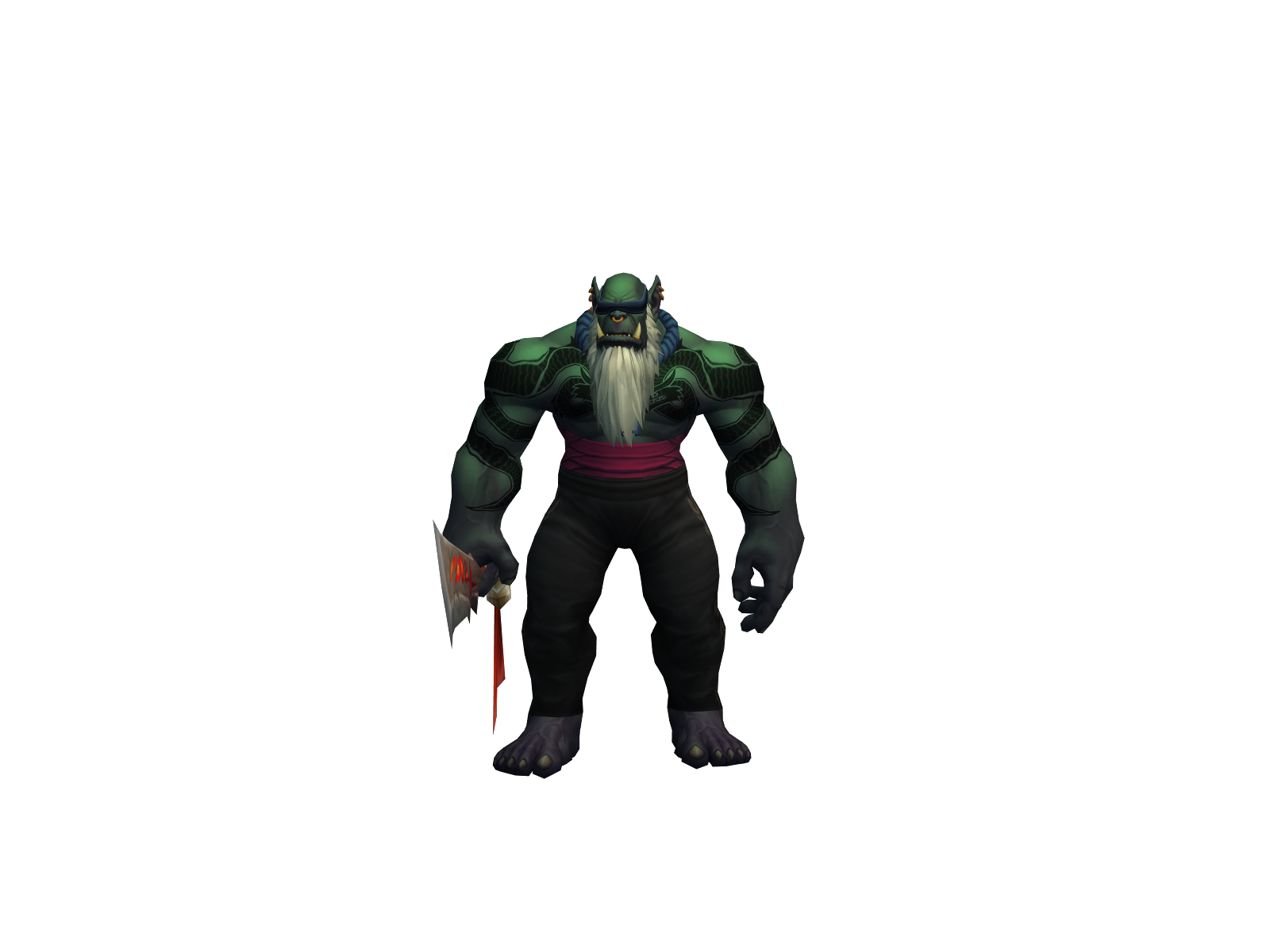 Stealthymonk 3D character render