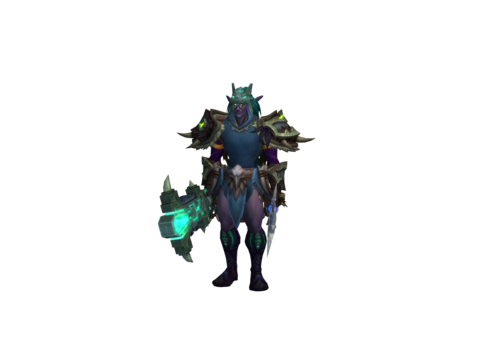 Retrabaud 3D character render