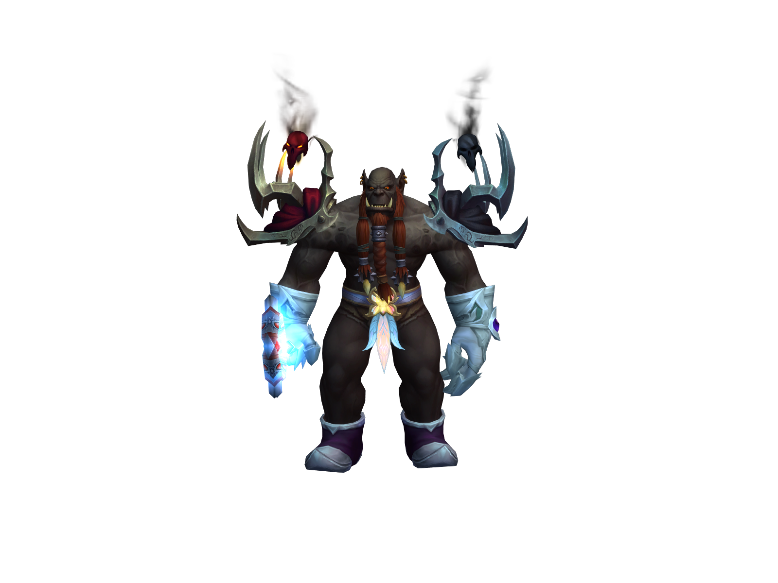 Gooburt 3D character render