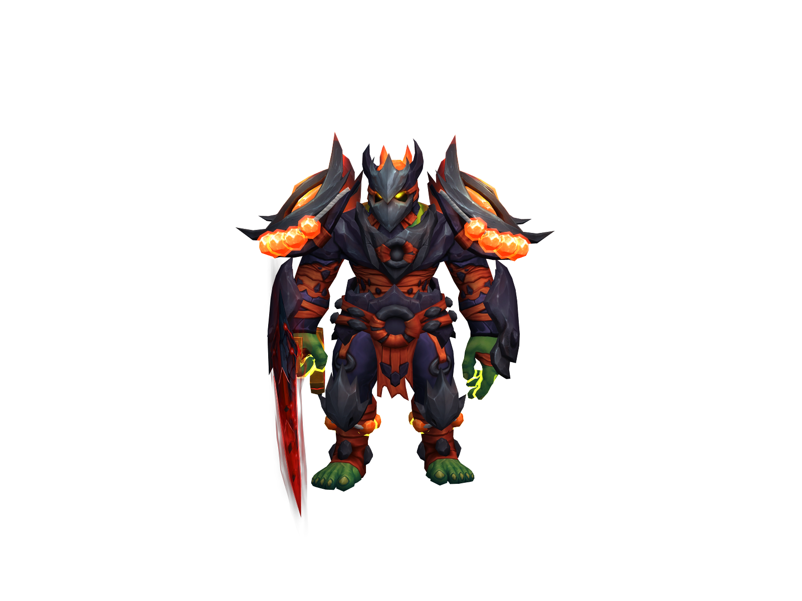 Broomooster 3D character render