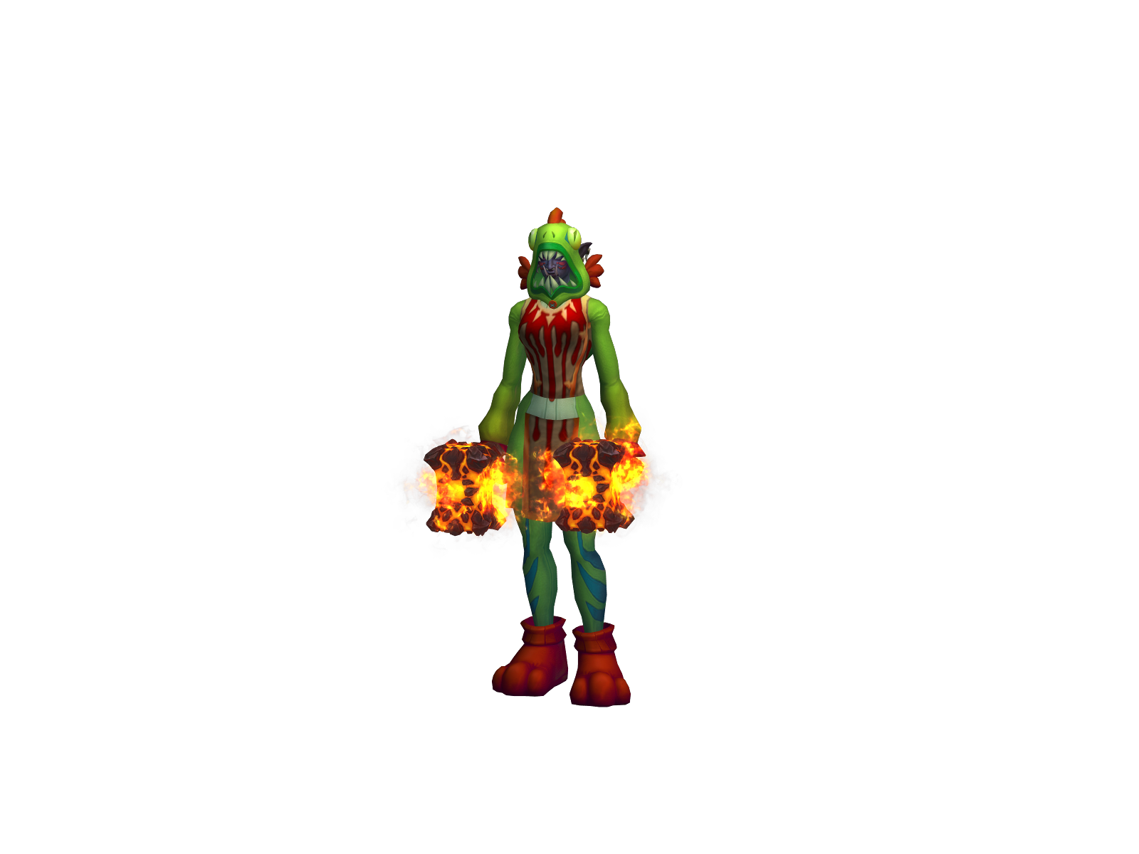 Tuskss 3D character render