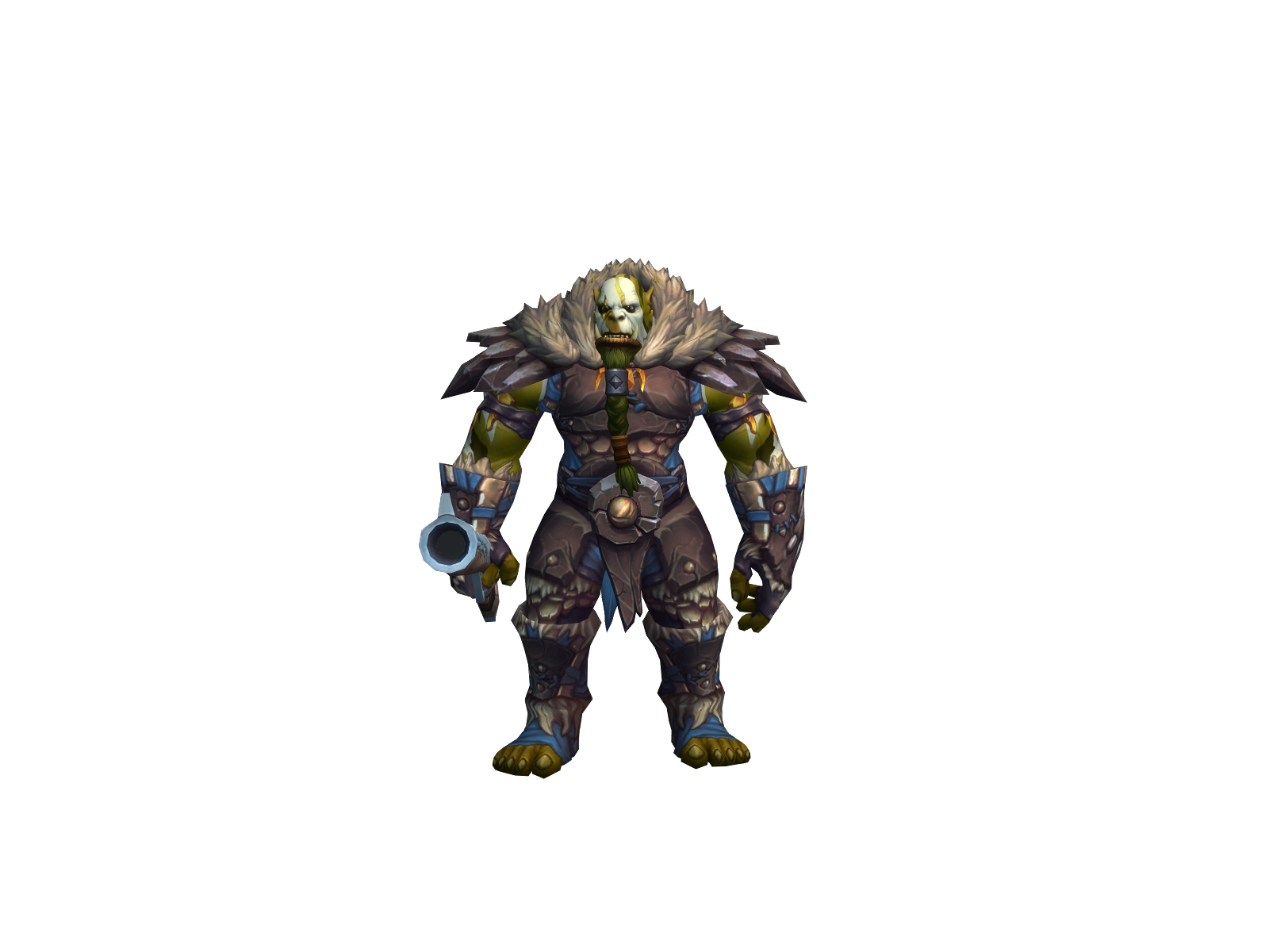 Orcgilus 3D character render