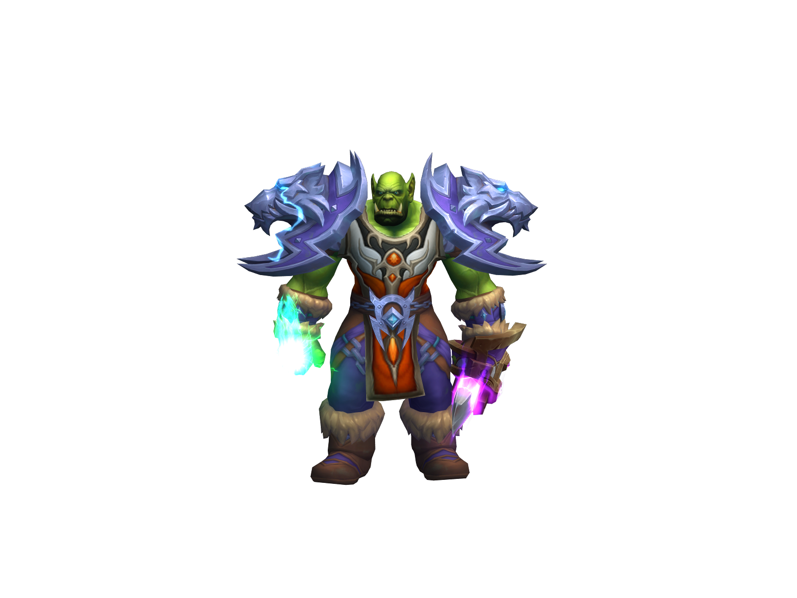 Orcdoc 3D character render