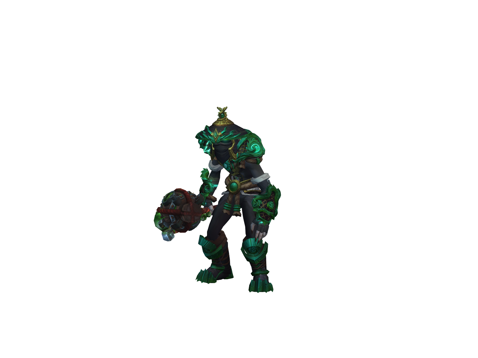 Mernardi 3D character render