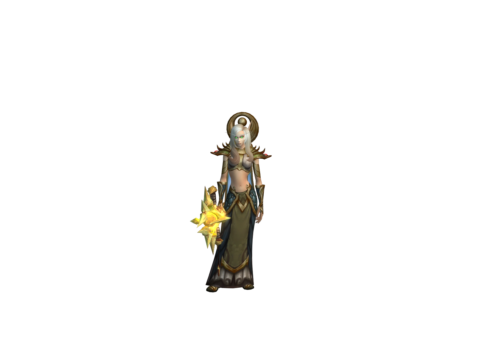 Loiza 3D character render