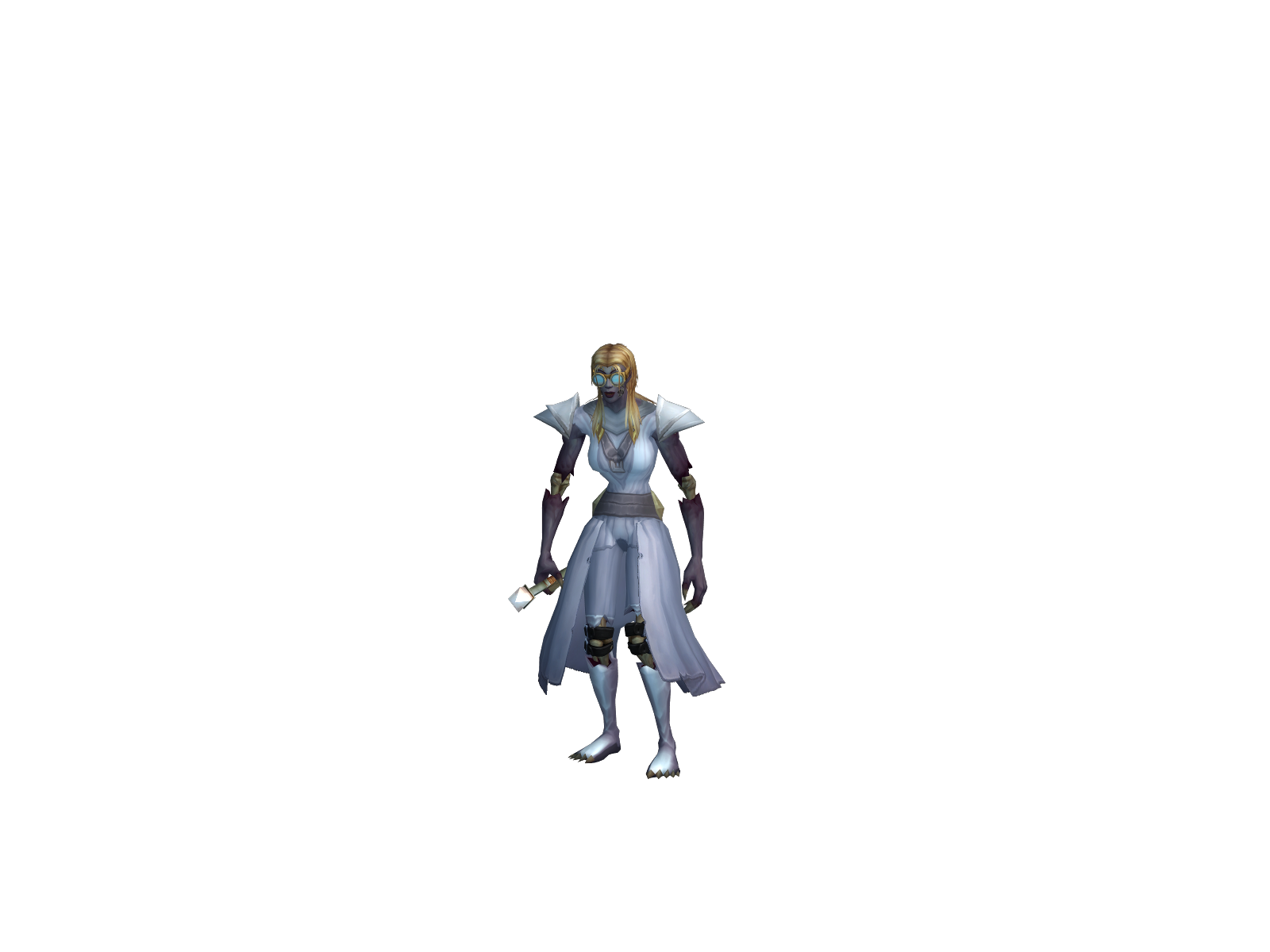 Cryotica 3D character render