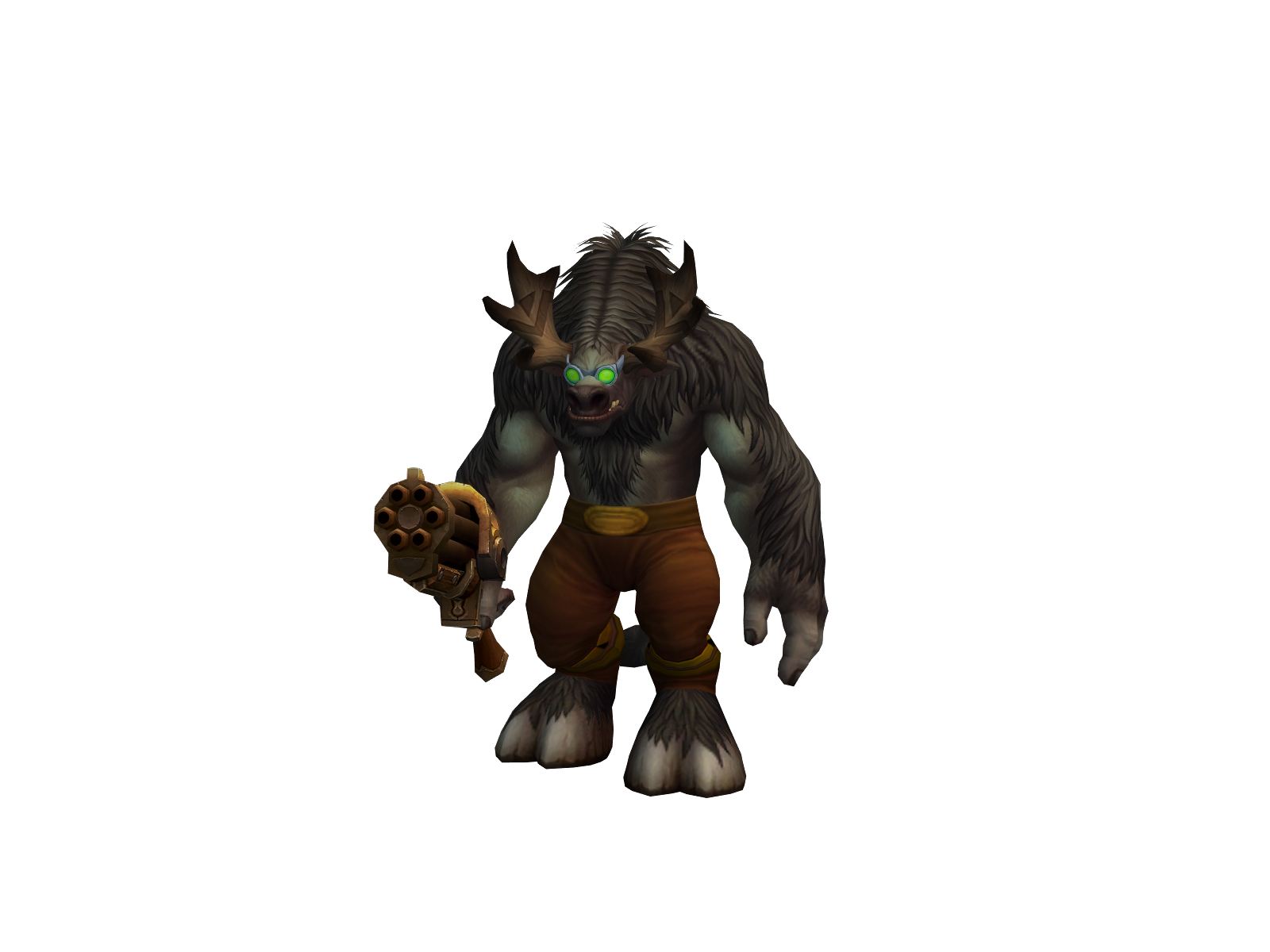 Effacehunts 3D character render