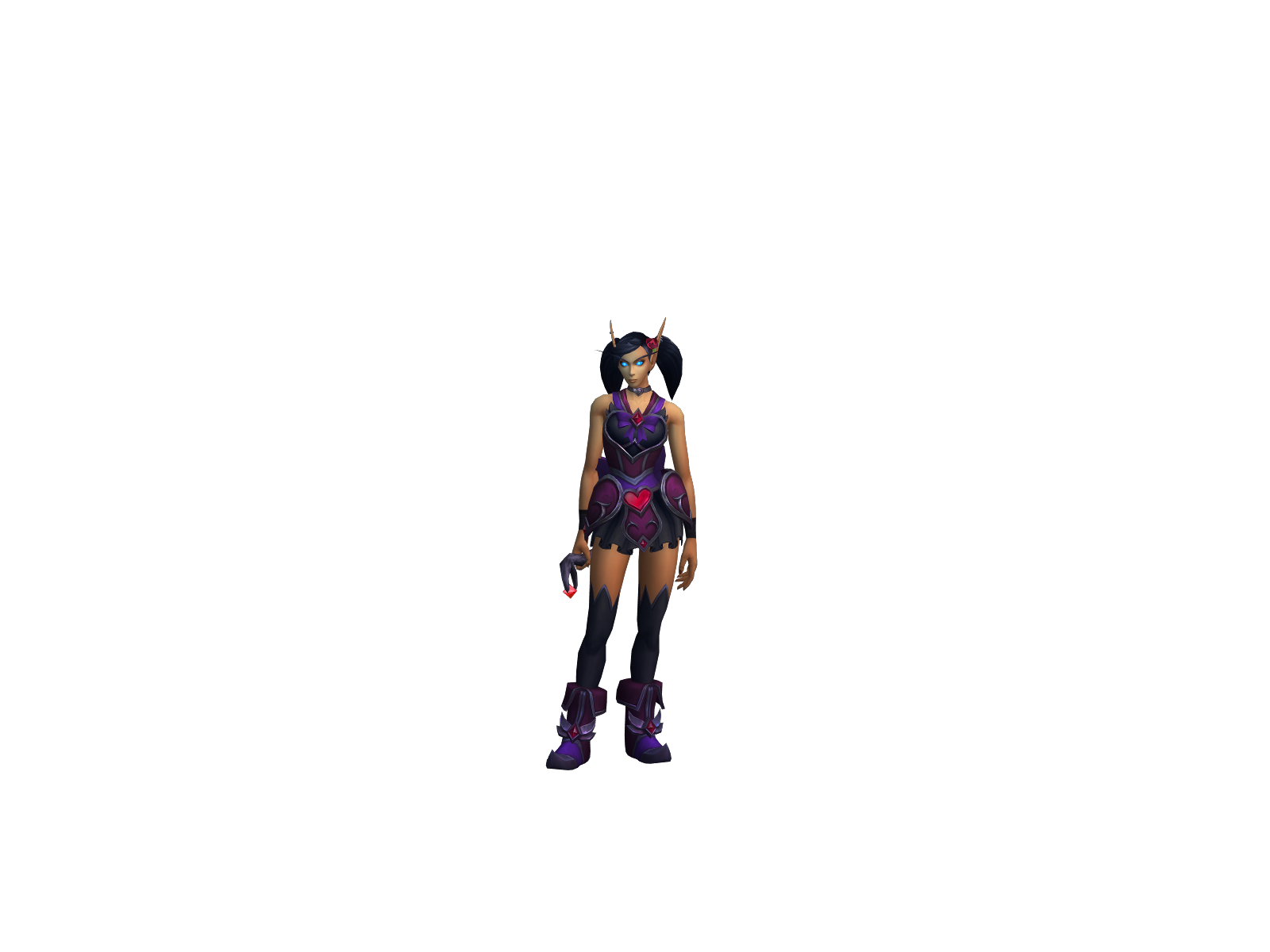 Çutee 3D character render
