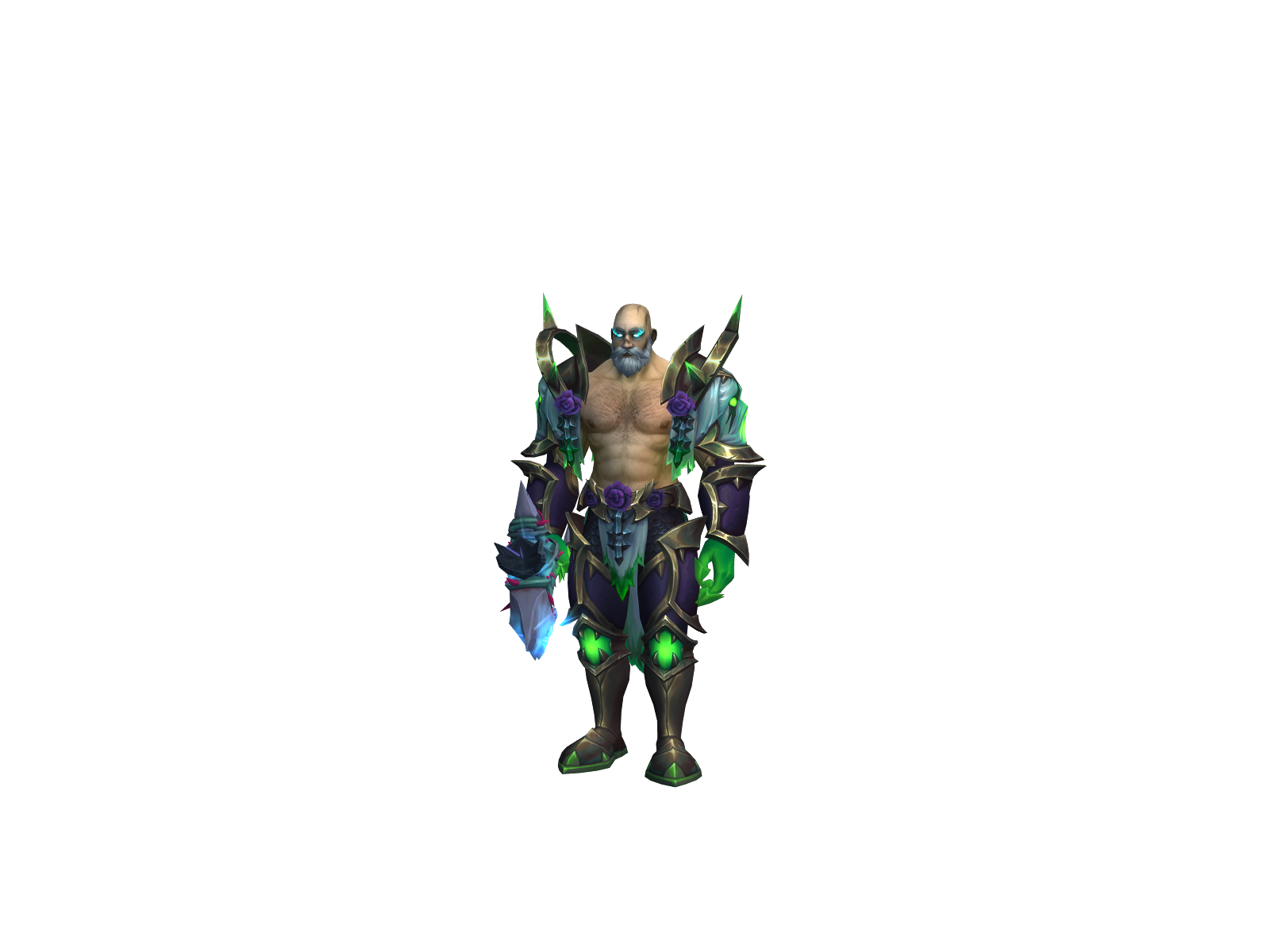 Graveheart 3D character render