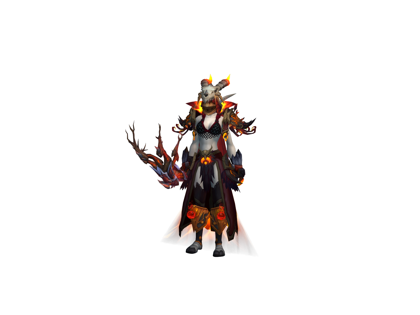 Mesothorny 3D character render