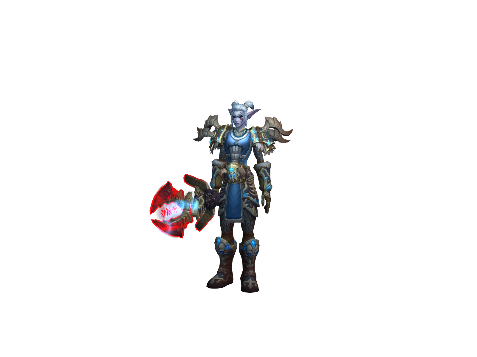 Bloodzhotdk 3D character render
