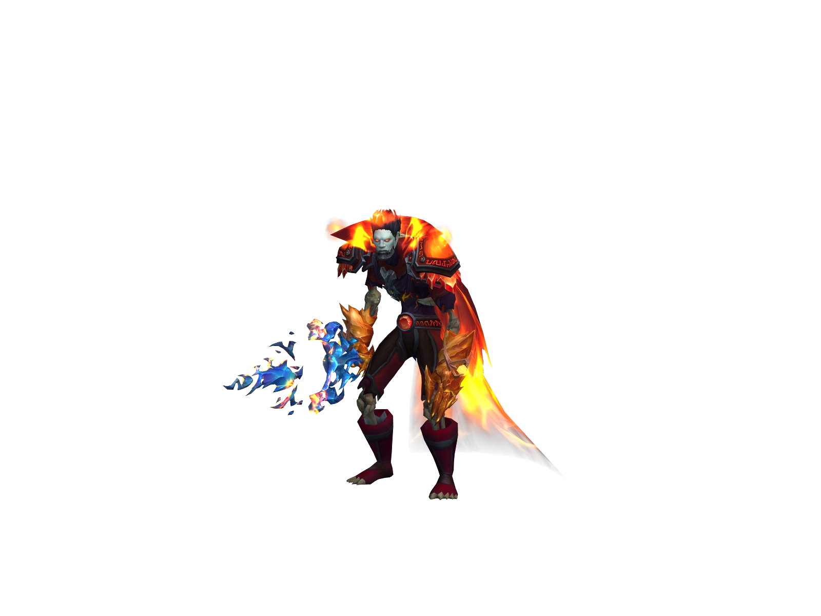 Devilfrost 3D character render
