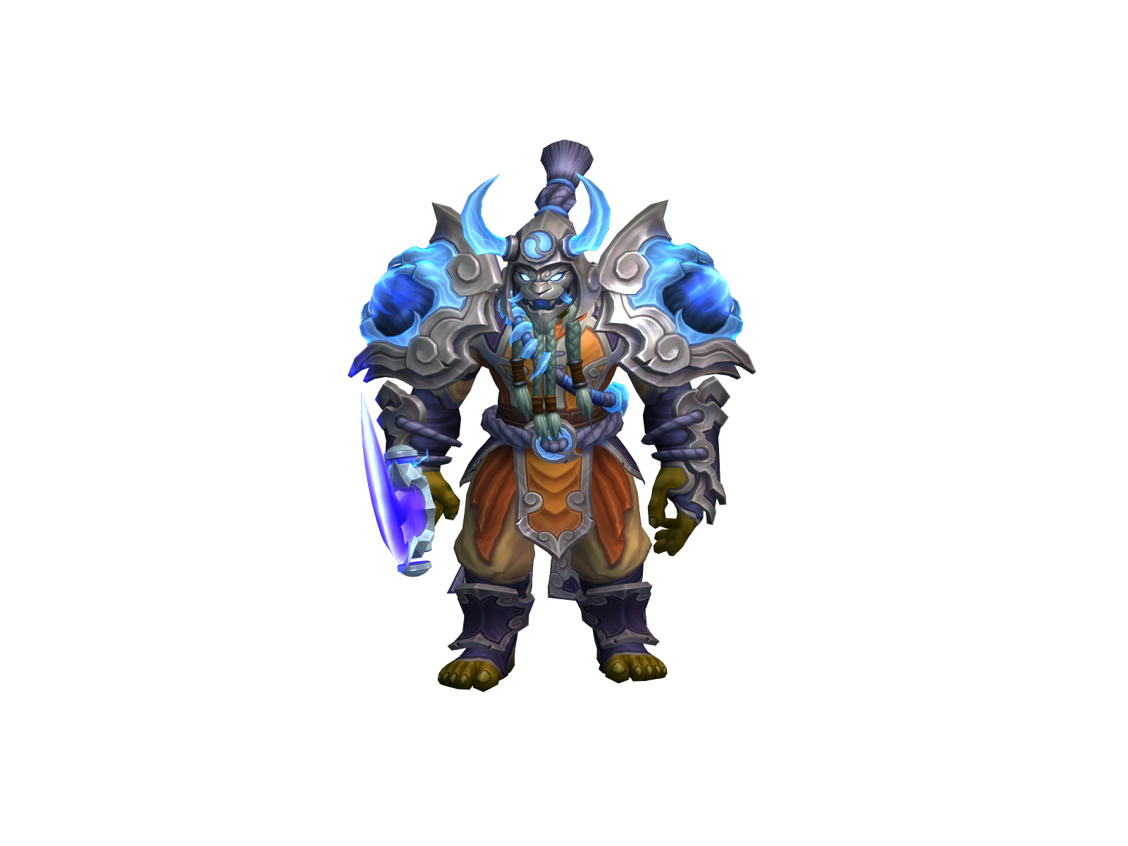 Thedark 3D character render