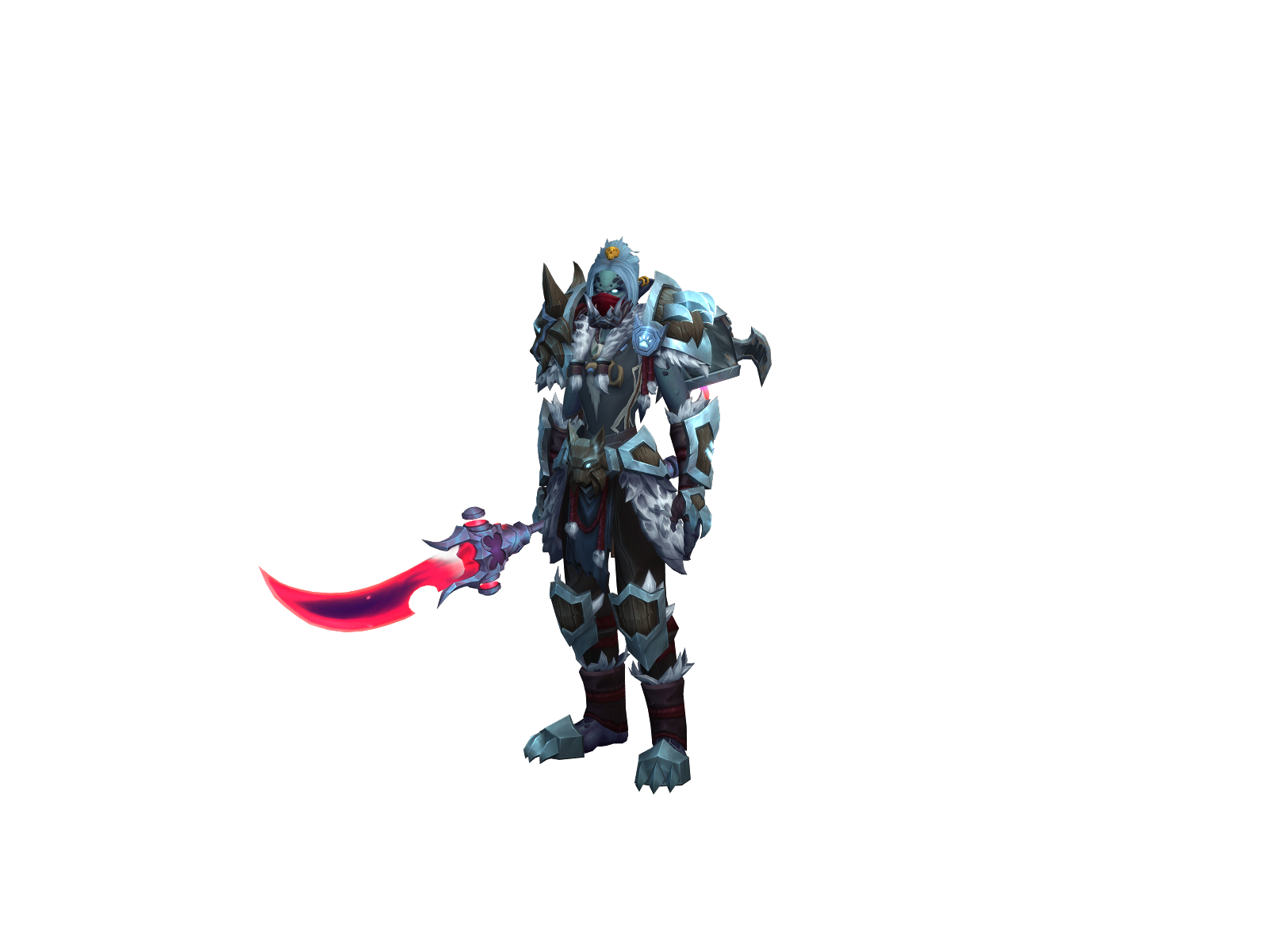 Dakkurian 3D character render