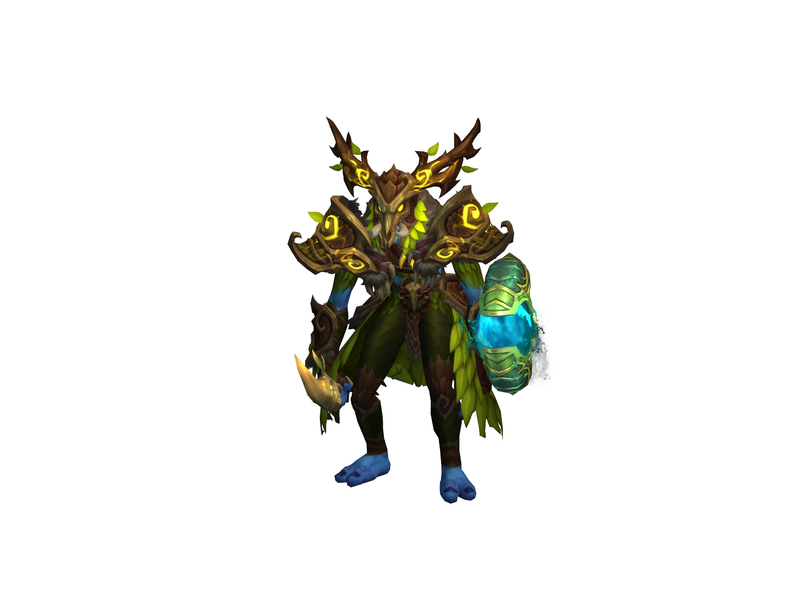 Bazïñgä 3D character render
