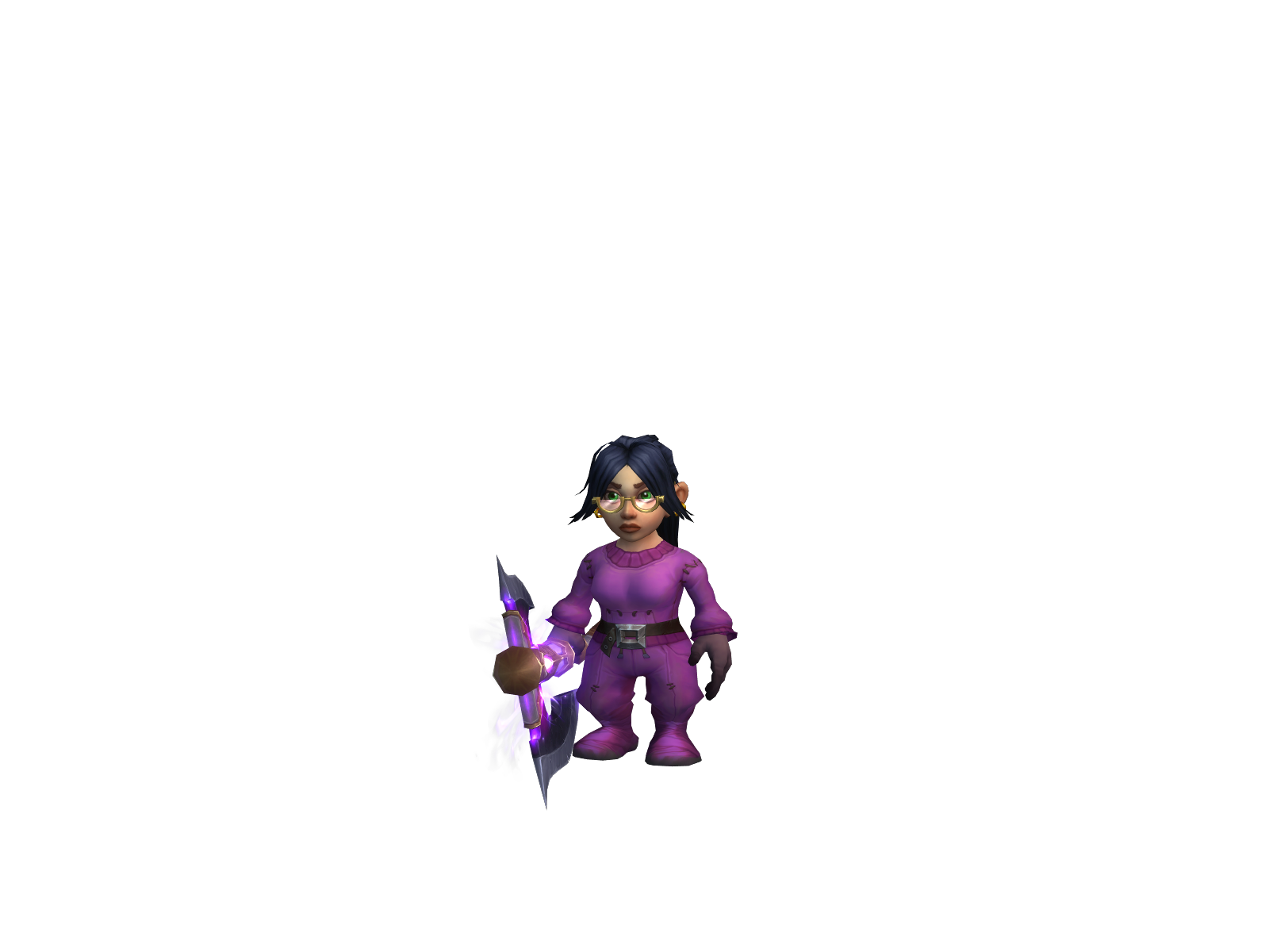 Grubzy 3D character render