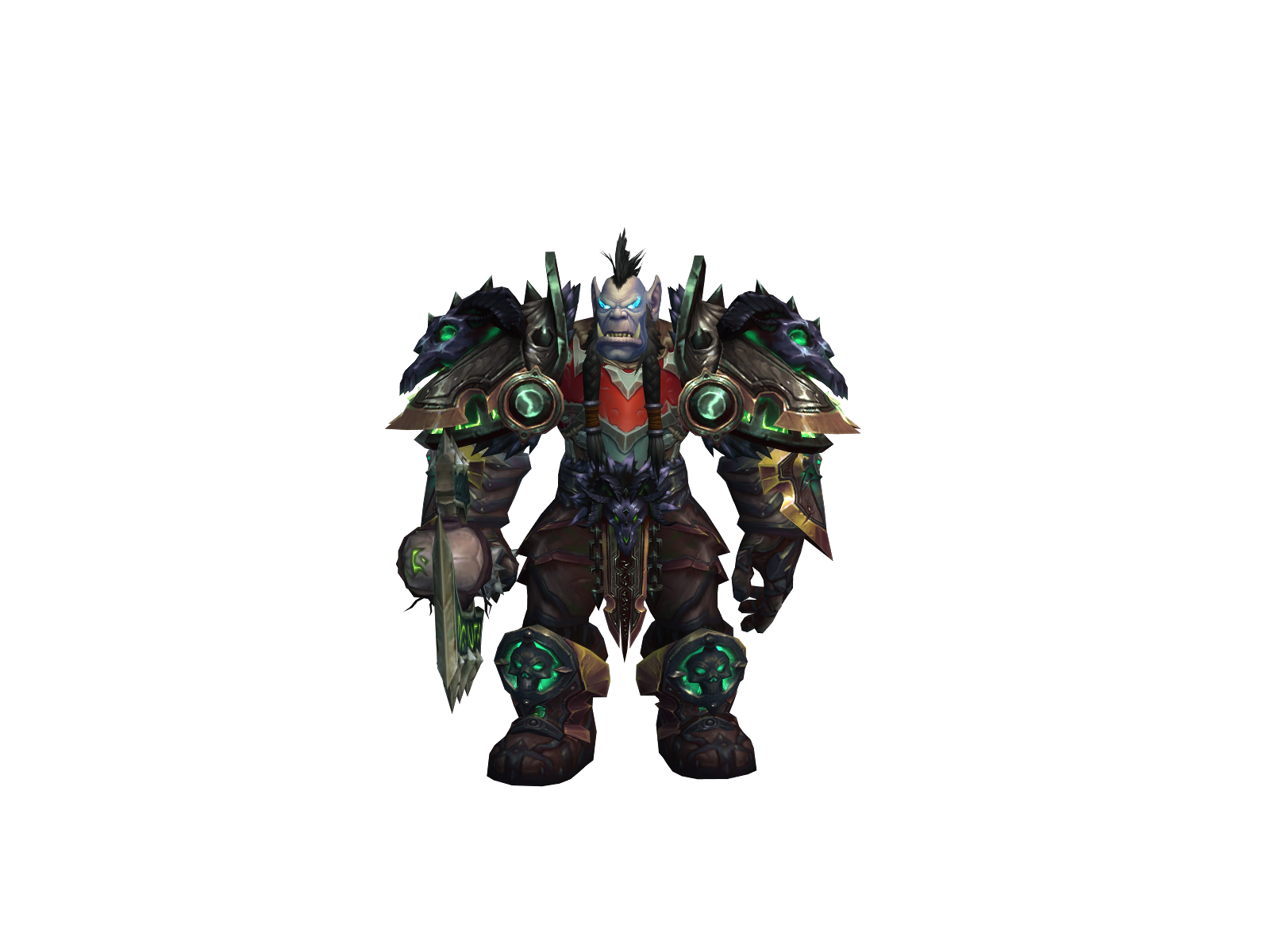 Schiffino 3D character render