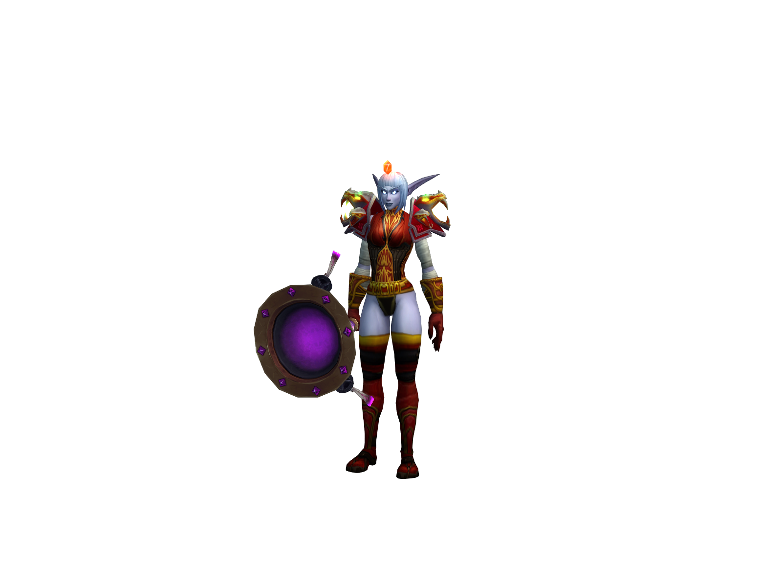 Shuffler 3D character render