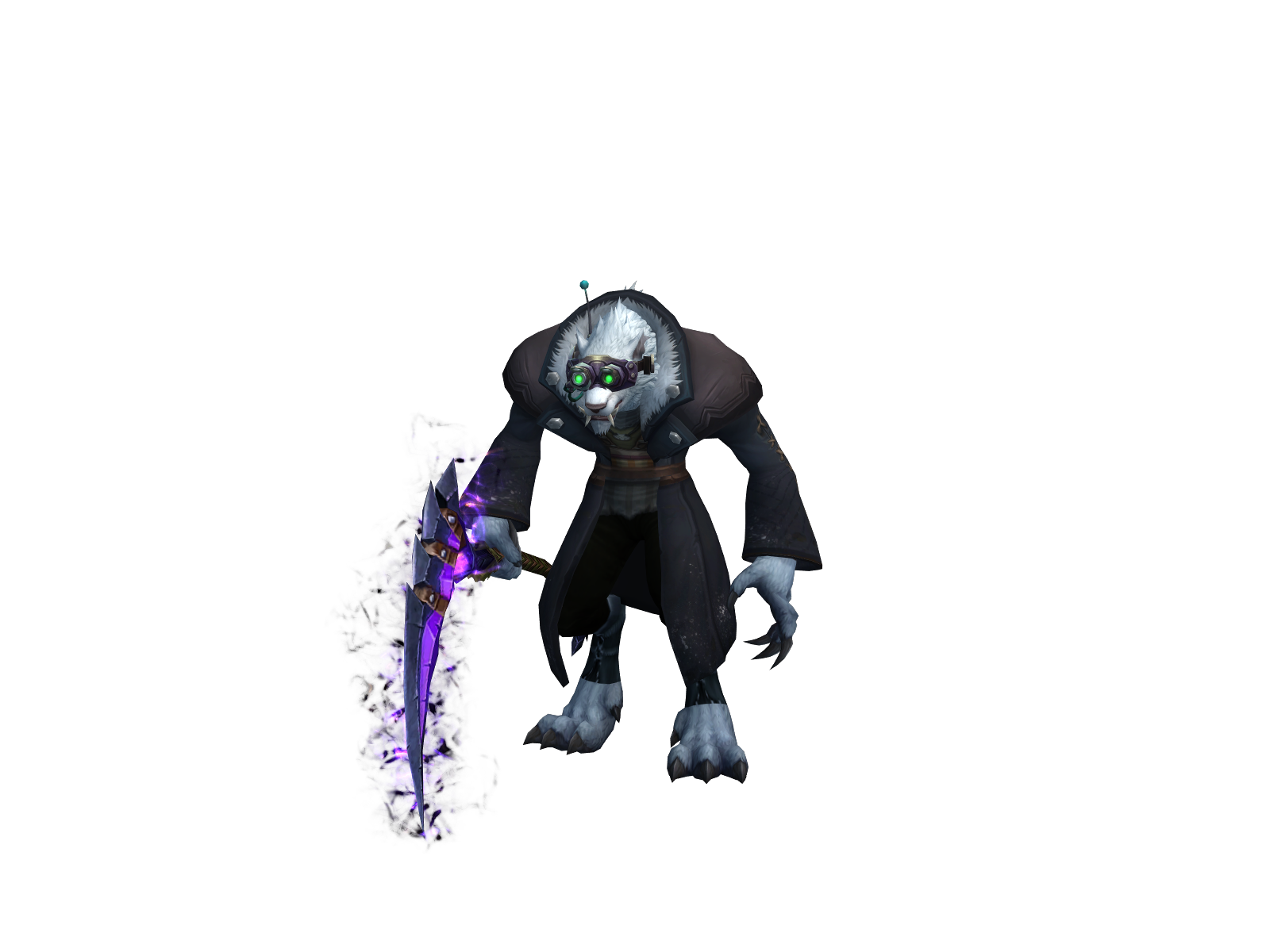 Fatewolf 3D character render