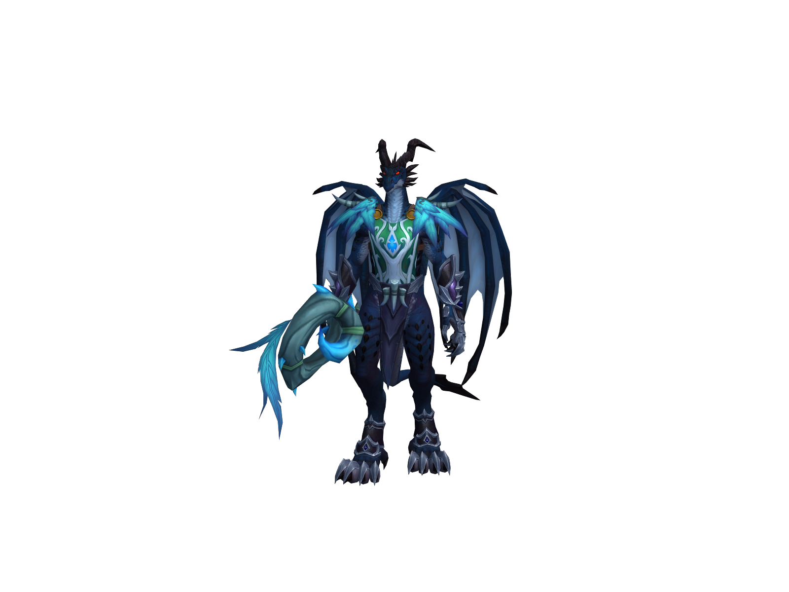Dräkussy 3D character render
