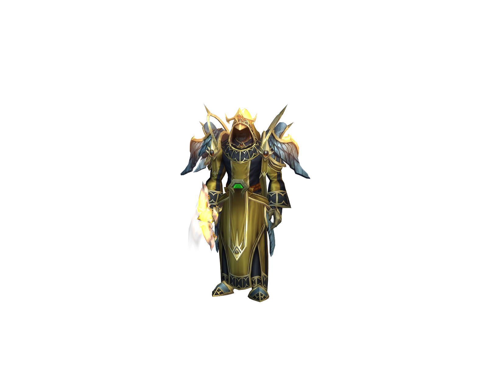 Benedictvii 3D character render