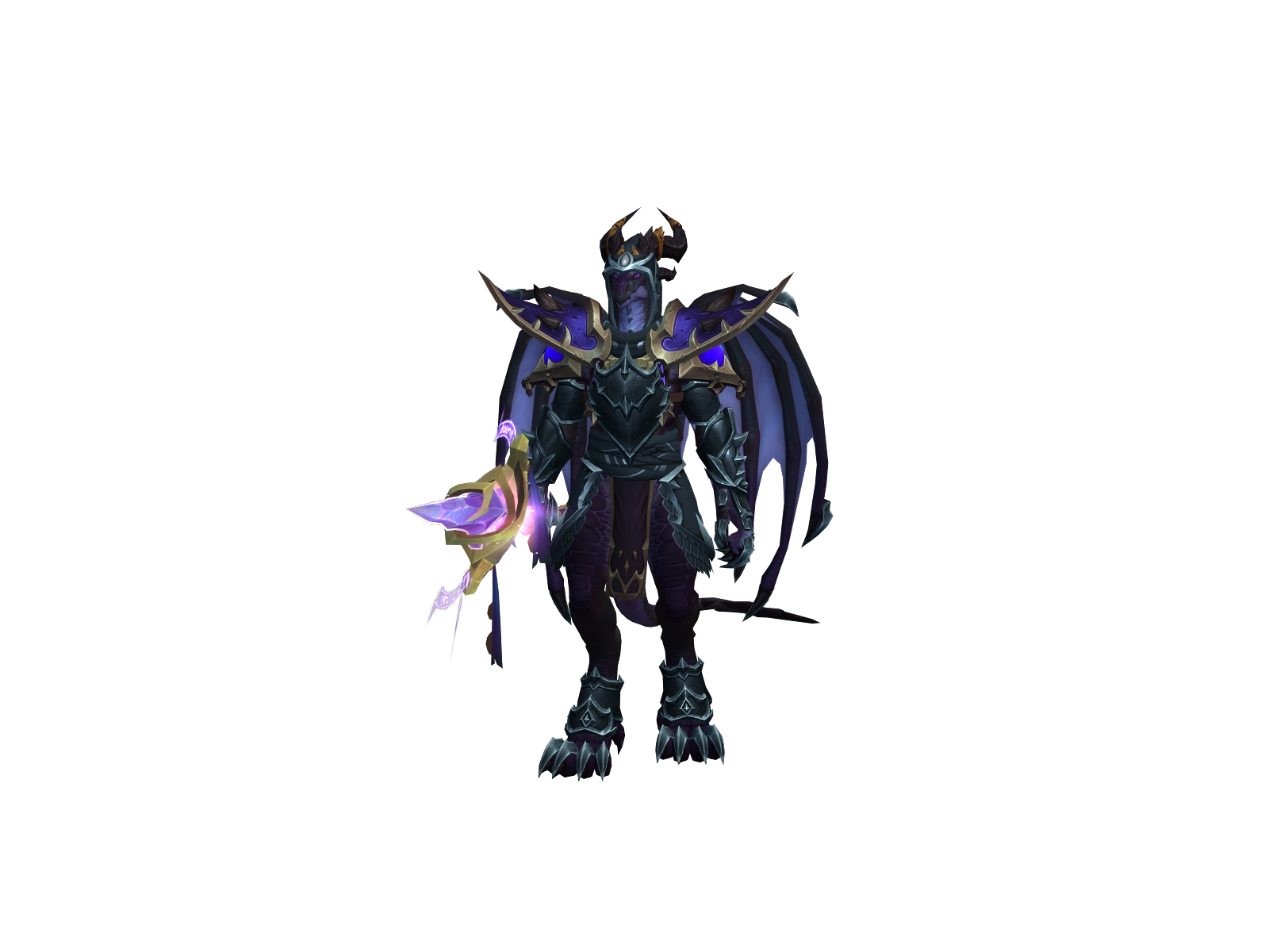 Félstórm 3D character render