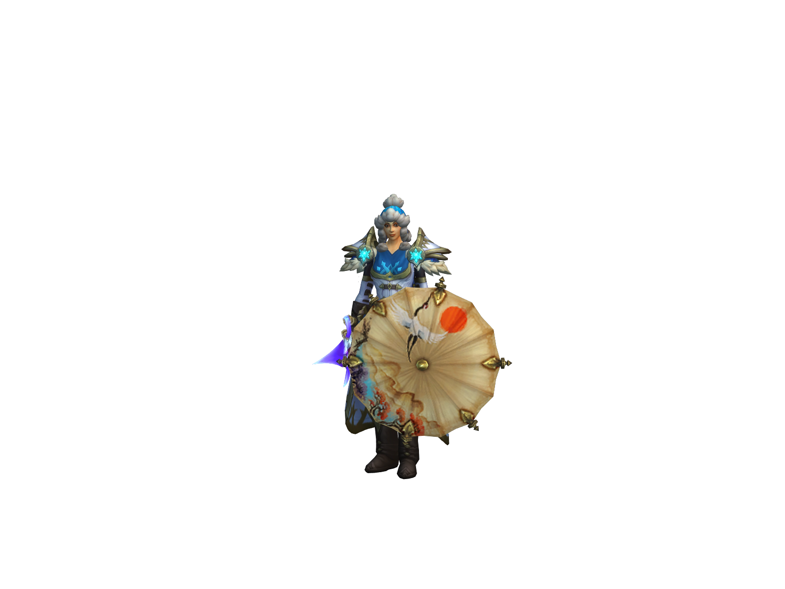 Infámous 3D character render