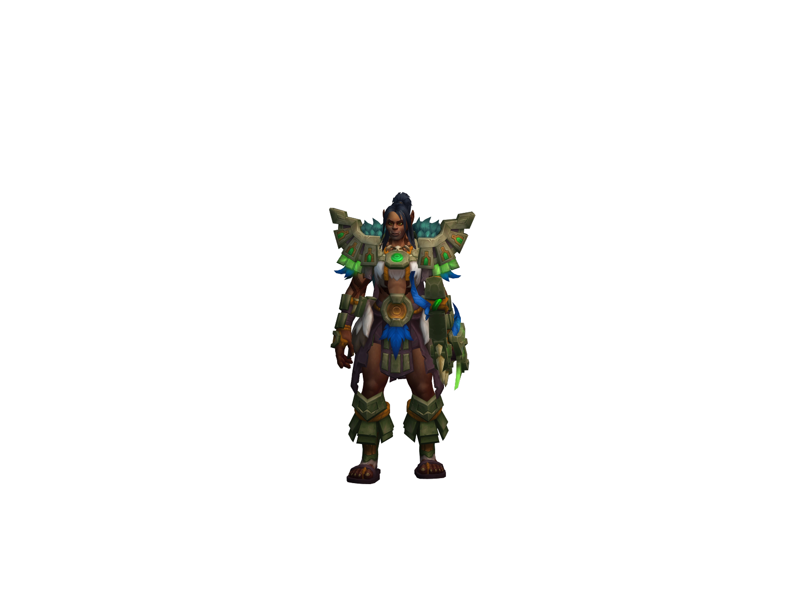 Skyshot 3D character render