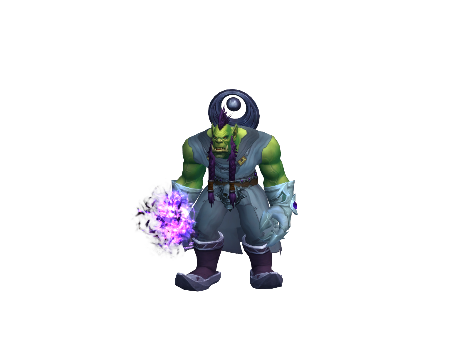 Modrak 3D character render